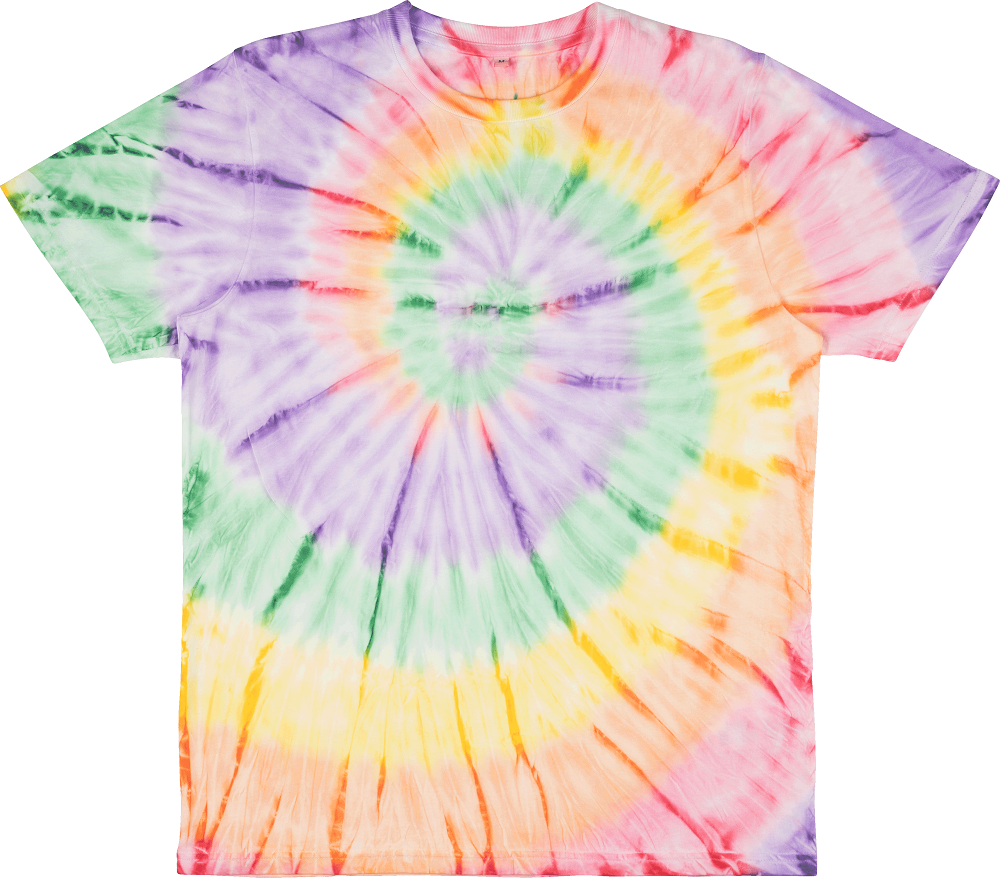 EarthPositive Unisex Classic Jersey T-Shirt | TIE DYE RAINBOW